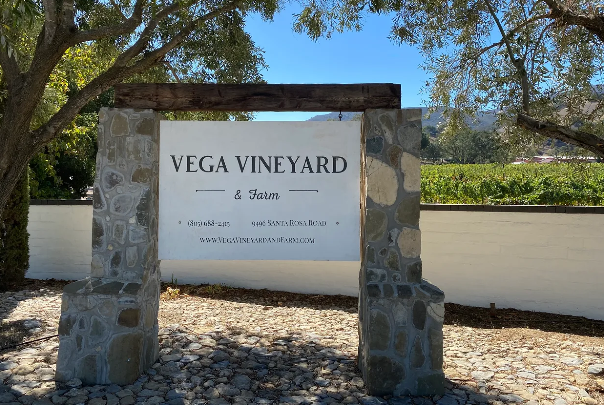 Vega Vineyard & Farm Now Open, Serving Food and Wine in Buellton